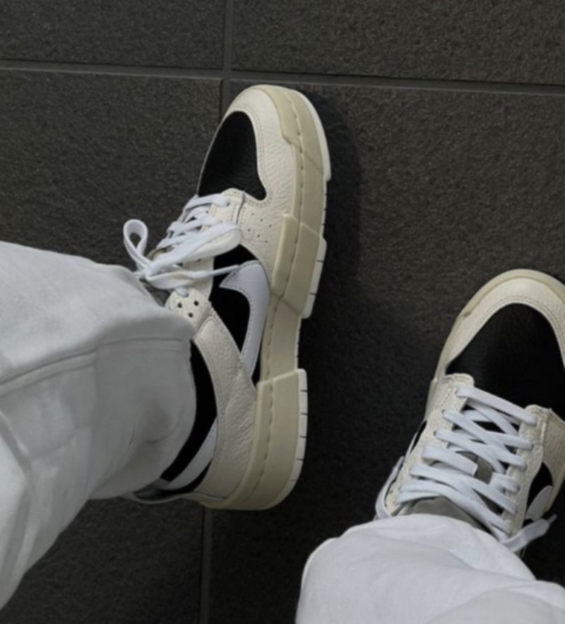 Nike Dunk Low Disrupt Black Pale Ivory