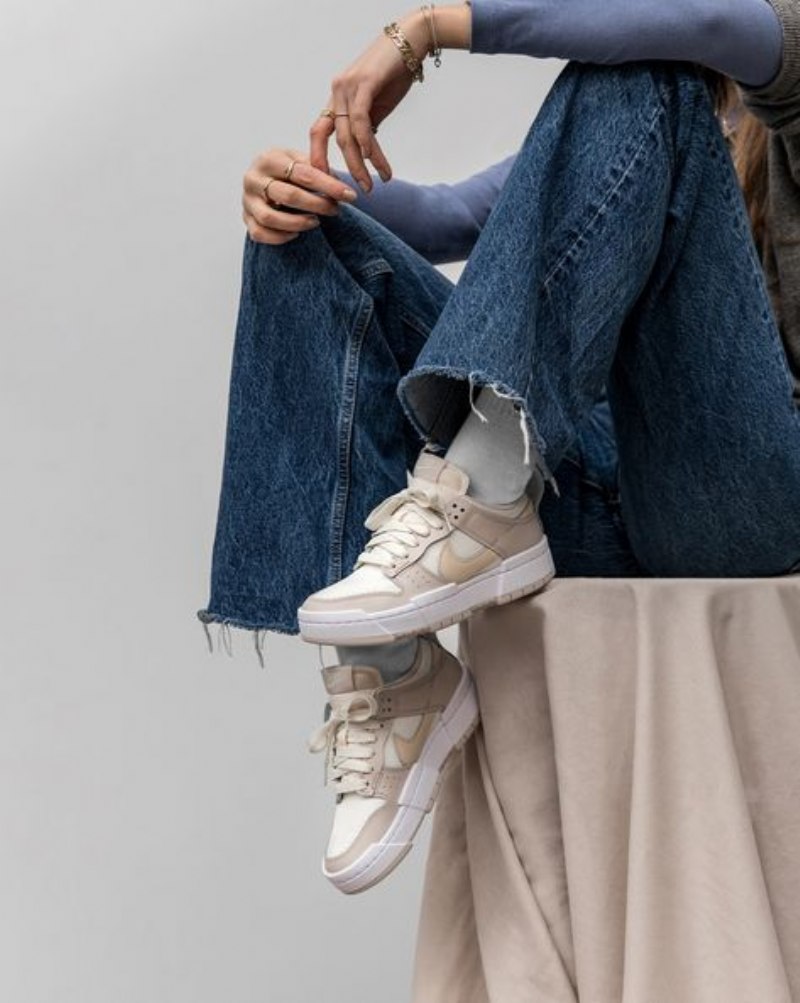 Nike Dunk Low Disrupt Sail Autiomaahiekka
