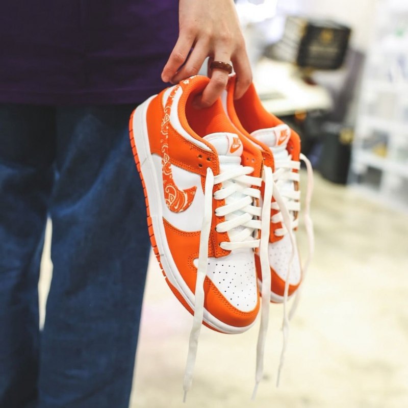 Nike Dunk Low Essential Paisley Pack Oranssia