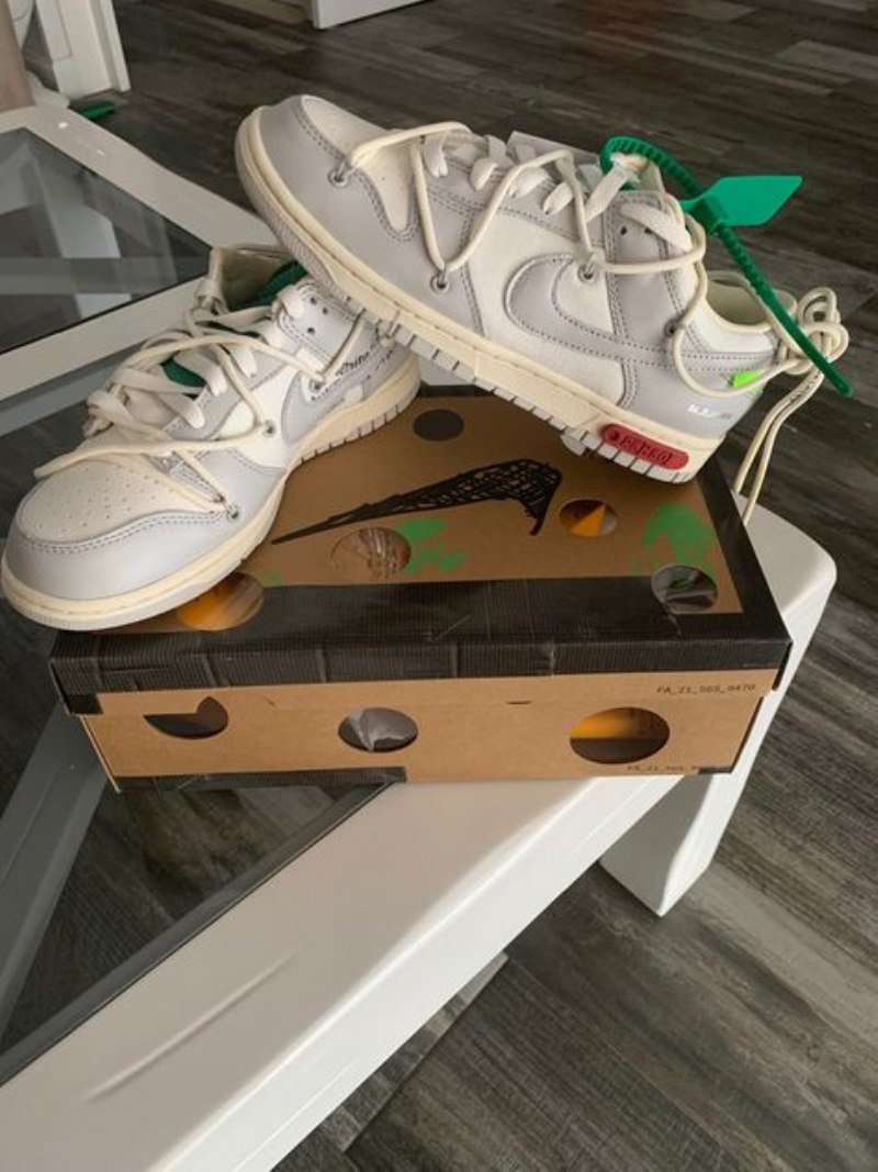 Nike Dunk Low Luonnonvalkoinen Erä 25