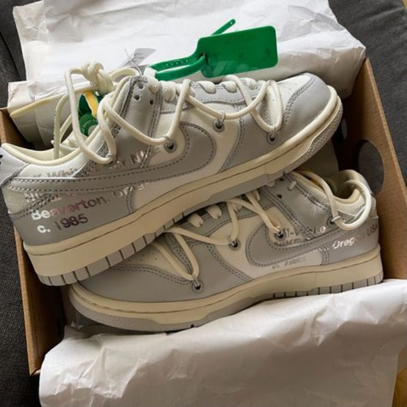 Nike Dunk Low Luonnonvalkoinen Erä 25