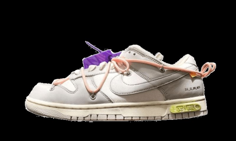 Nike Dunk Low Luonnonvalkoinen Lot 24