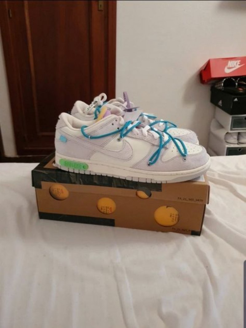 Nike Dunk Low Luonnonvalkoinen Lot 36
