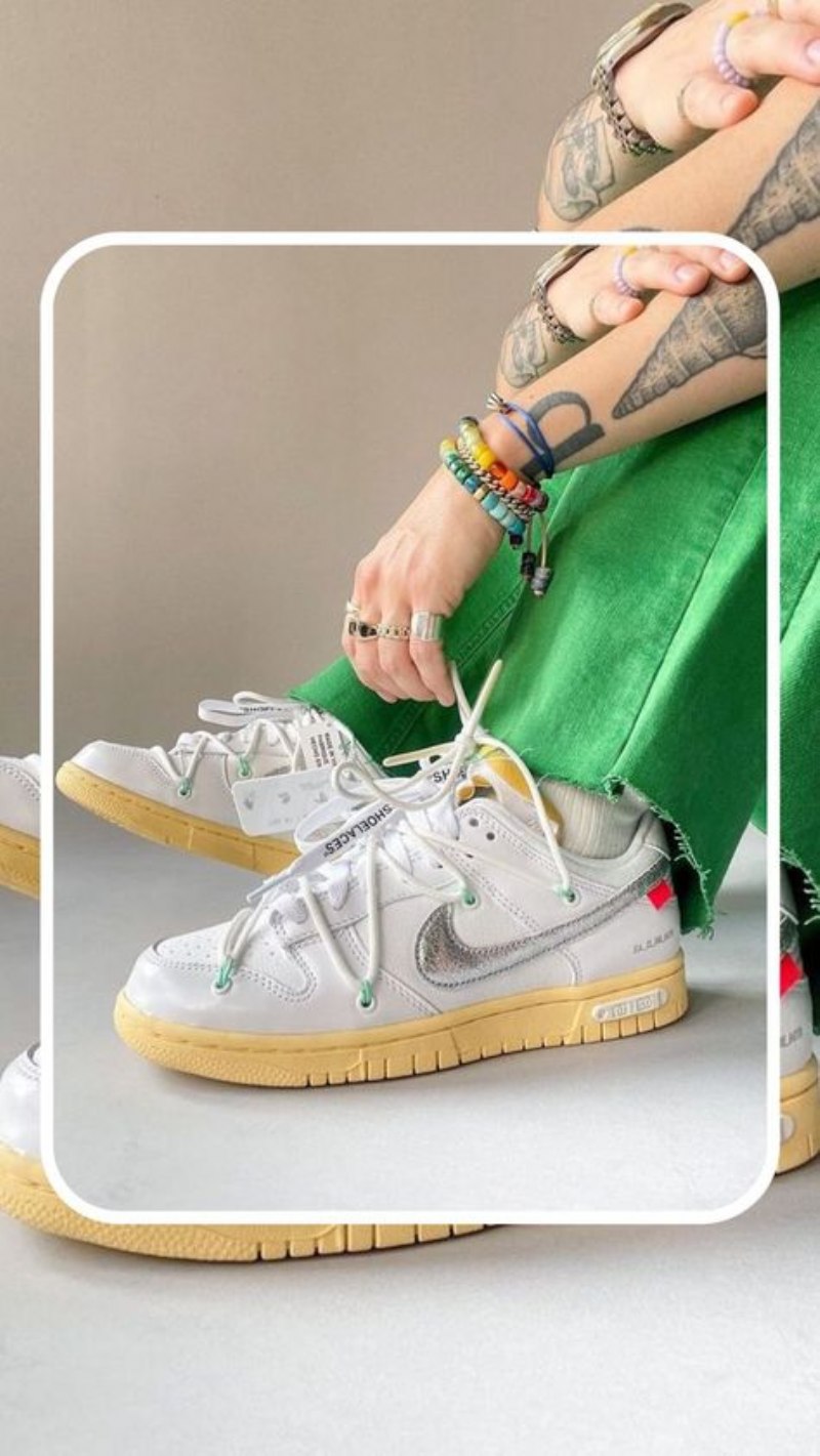 Nike Dunk Low On-valkoinen Erä 1