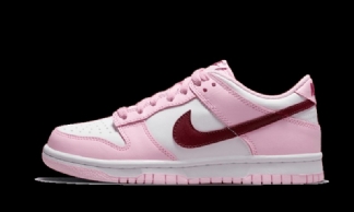 Nike Dunk Low Pink Red White