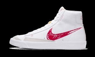 Nike Mid Sketch Red Swoosh Blazer