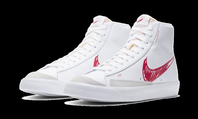 Nike Mid Sketch Red Swoosh Blazer
