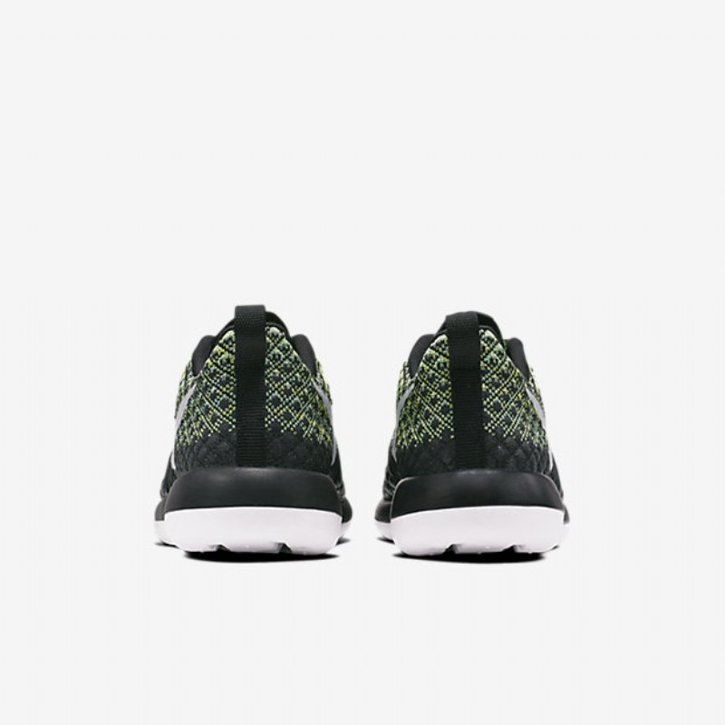 Nike Roshe Flyknit 365 Two Miesten Volt Green Tarrat Musta Harmaa Susi