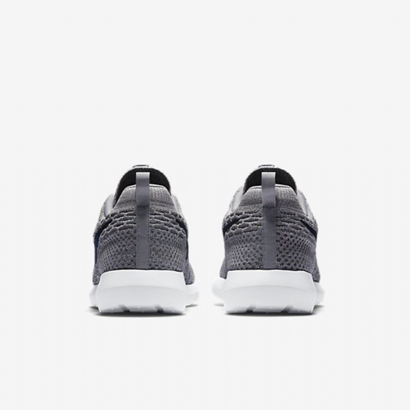 Nike Roshe Flyknit Miesten Vaaleanhiilenharmaa Susi Tummanharmaa Tumma Obsidiaani