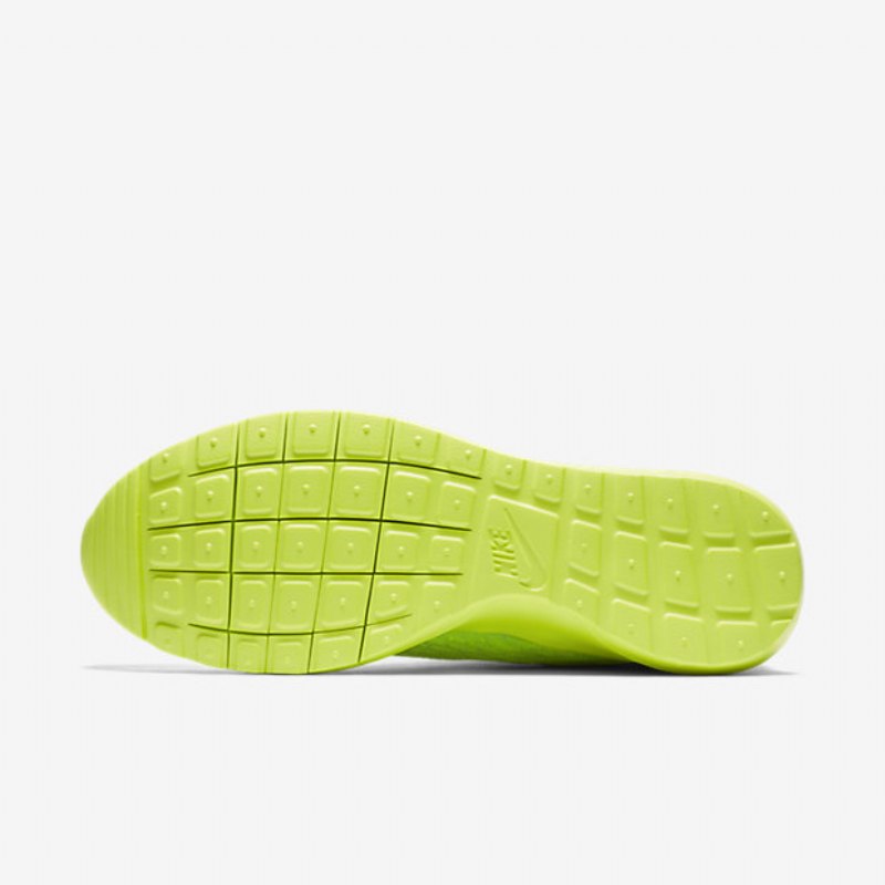 Nike Roshe Flyknit Miesten Volt Electric Green White