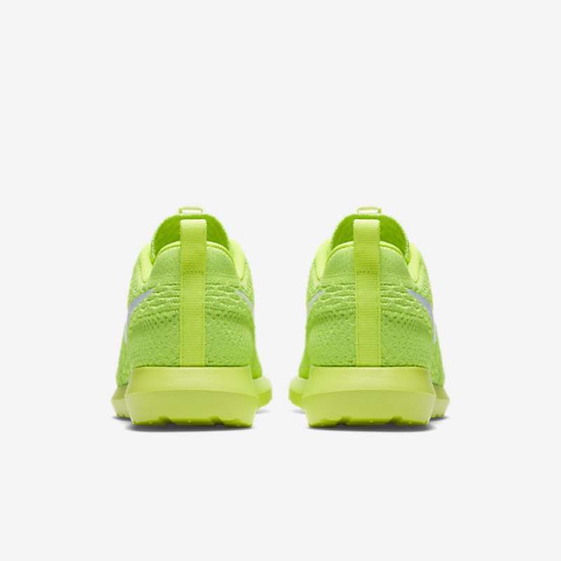 Nike Roshe Flyknit Miesten Volt Electric Green White
