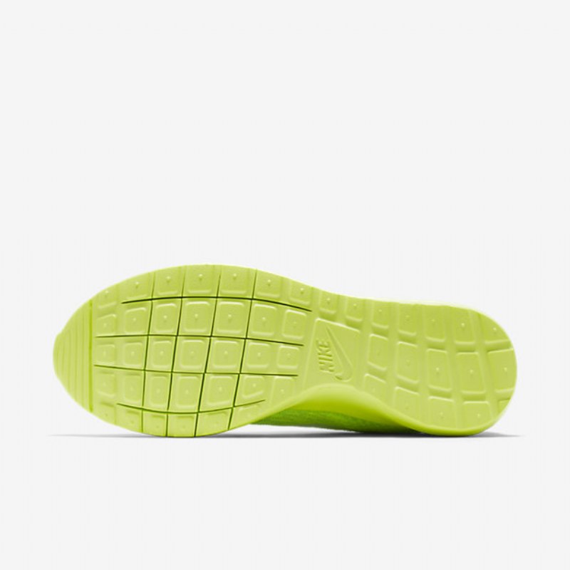 Nike Roshe Flyknit Nm Kengät Volt Electric Vihreä Valkoinen