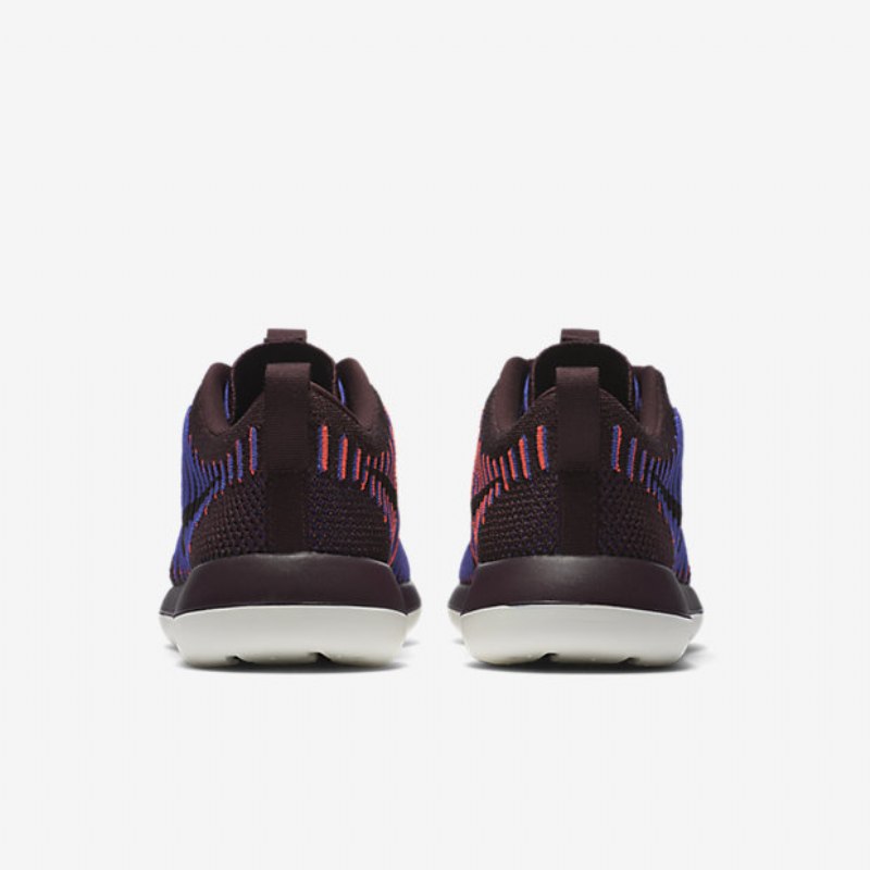 Nike Roshe Flyknit Two Shoes Bordeaux Syvä Kirkas Crimson Purple Persian