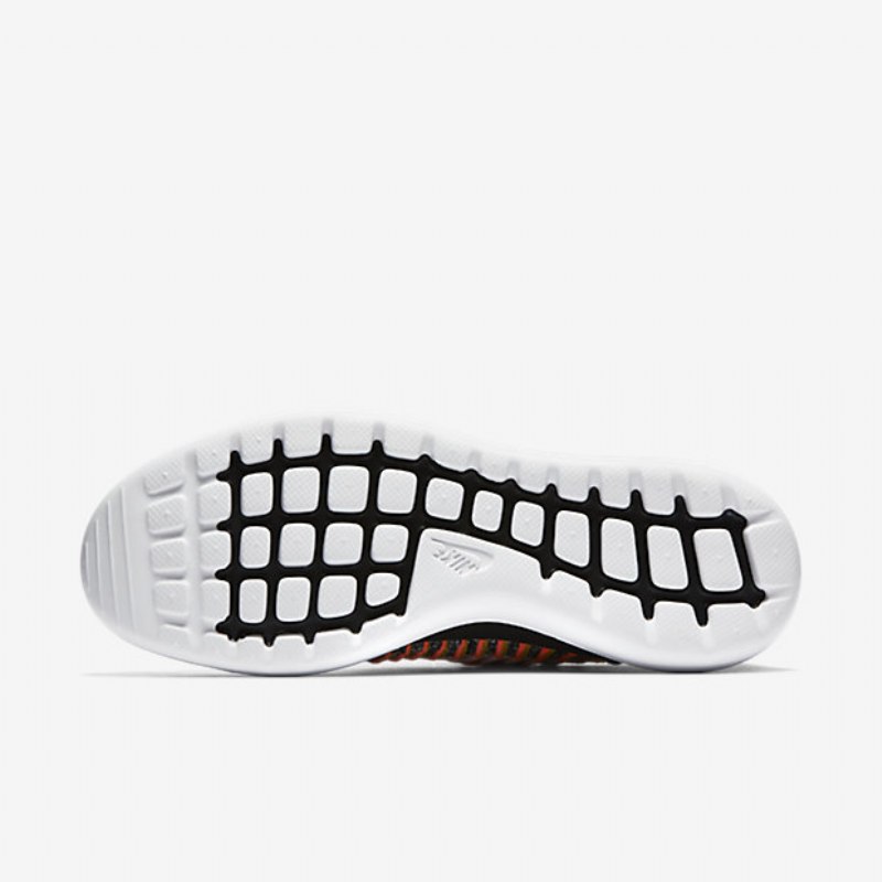 Nike Roshe Flyknit Two Shoes Musta Kirkas Mango Lyijykulta Valkoinen