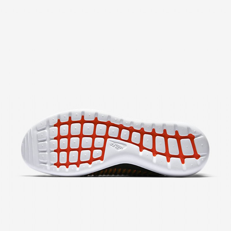 Nike Roshe Flyknit Two Shoes Musta Valkoinen Oranssi Max