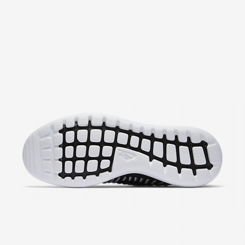 Nike Roshe Flyknit Two Shoes Musta Valkoinen Viileä Harmaa