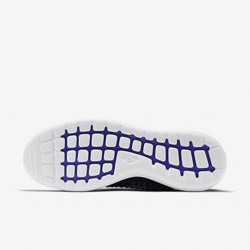 Nike Roshe Flyknit Two Shoes Navy College Paramount Blue White
