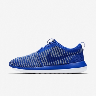 Nike Roshe Flyknit Two Shoes Sininen Juoksija Ocean Mist Grey Blue