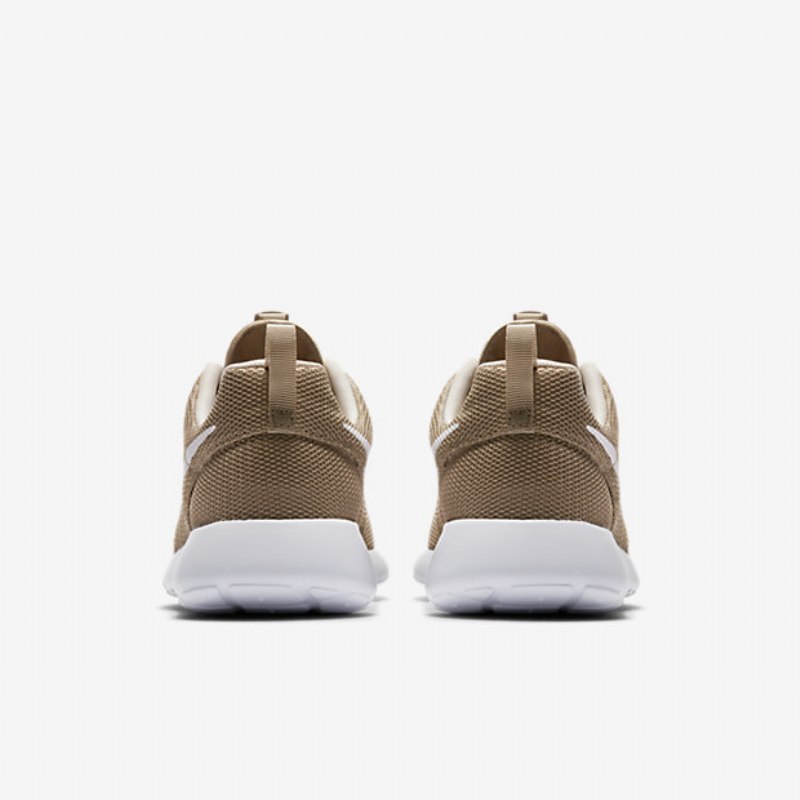 Nike Roshe One Shoes Khaki Oatmeal White