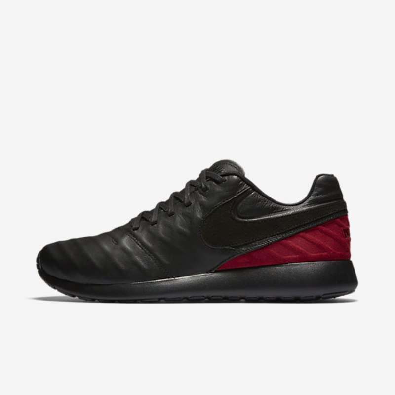 Nike Roshe Tiempo Vi Fc Miesten Musta Punainen Joukkue Metallic Gold