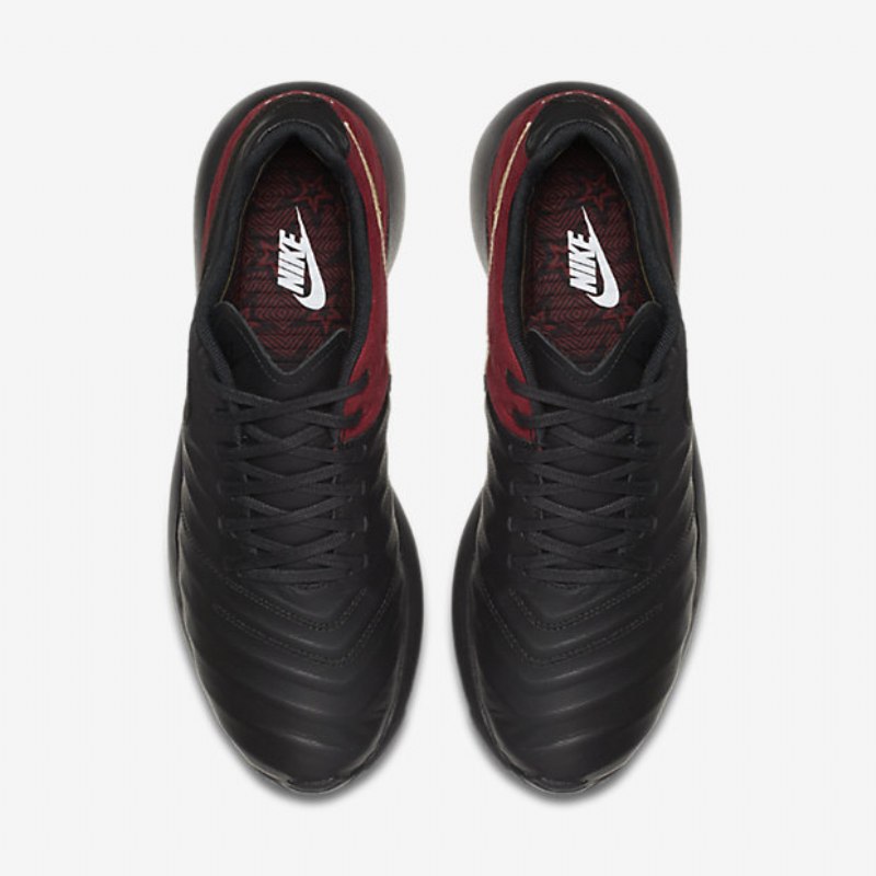 Nike Roshe Tiempo Vi Fc Miesten Musta Punainen Joukkue Metallic Gold