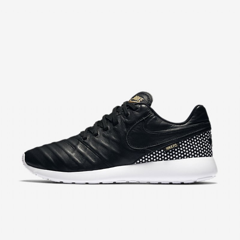 Nike Roshe Tiempo Vi Fc Miesten Musta Valkoinen Metallic Gold