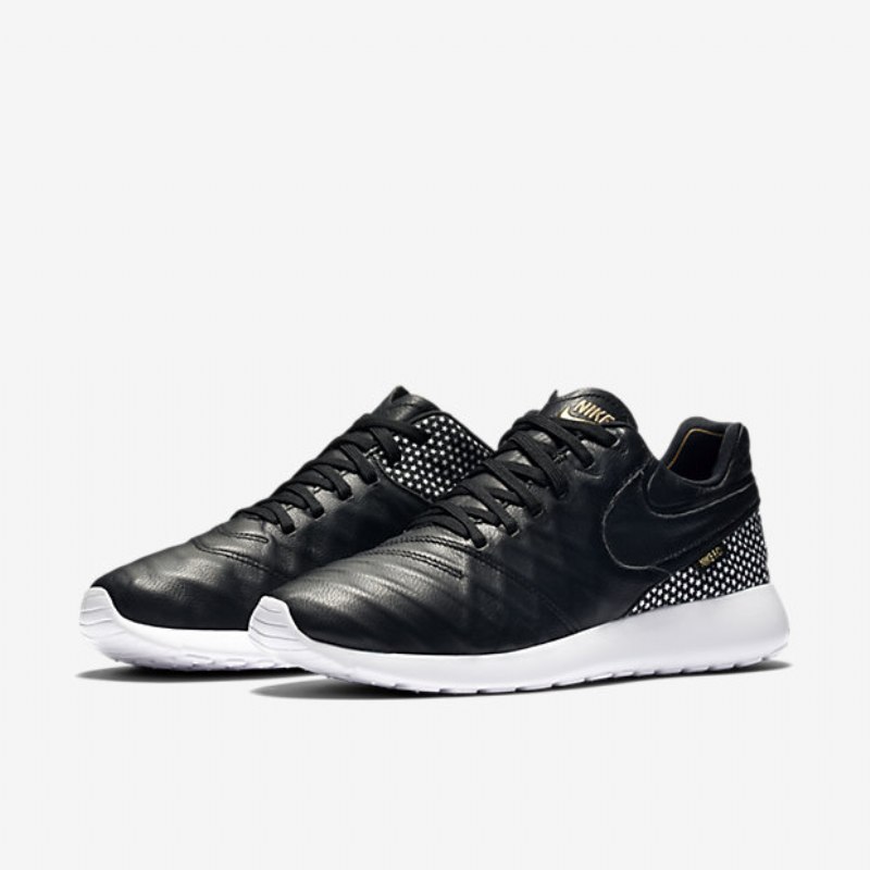 Nike Roshe Tiempo Vi Fc Miesten Musta Valkoinen Metallic Gold