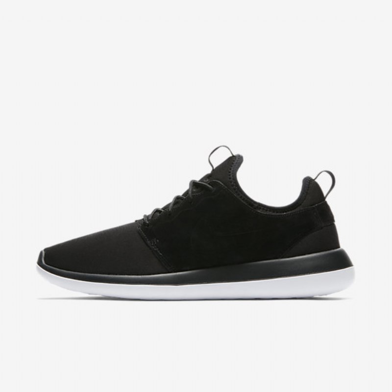 Nike Roshe Two Breathe -kengät Musta Valkoinen Metallikulta