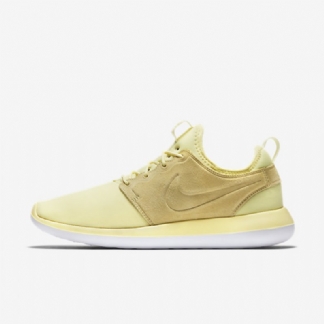 Nike Roshe Two Breathe Shoes Chiffon Lemon White Black
