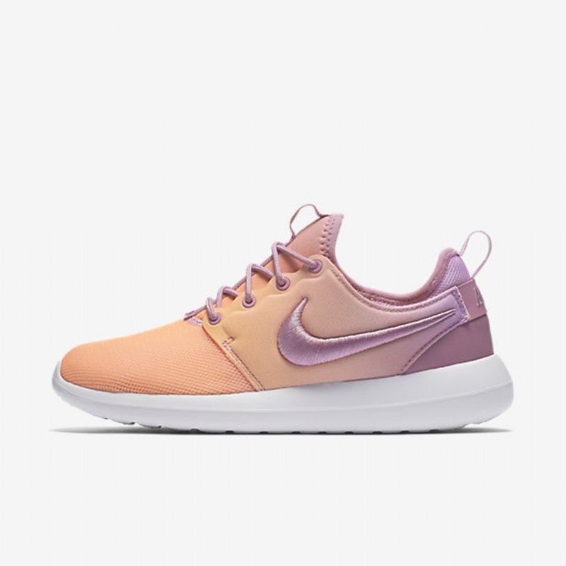 Nike Roshe Two Breathe Shoes Orchid Sunset Sun Shiing White