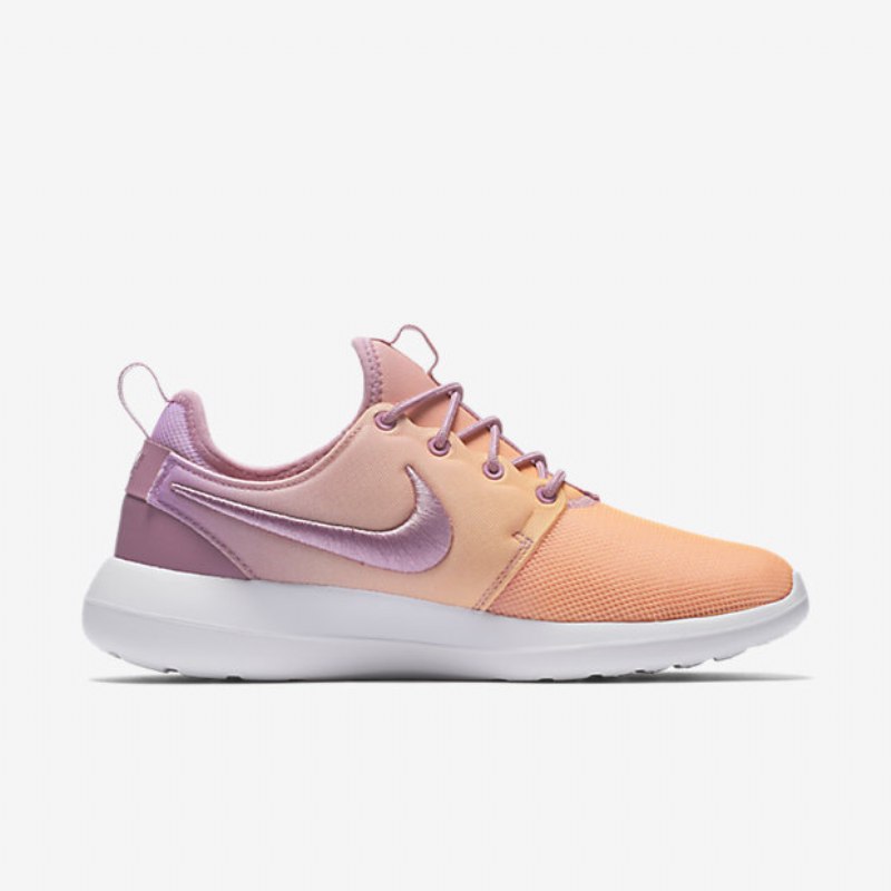 Nike Roshe Two Breathe Shoes Orchid Sunset Sun Shiing White