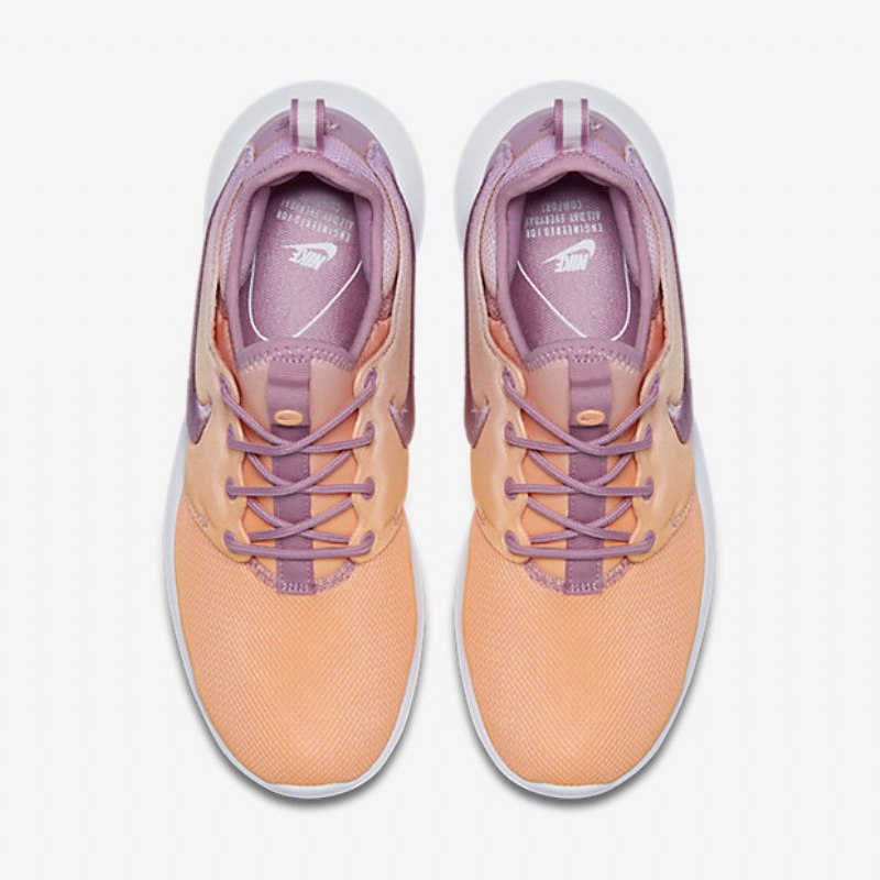 Nike Roshe Two Breathe Shoes Orchid Sunset Sun Shiing White