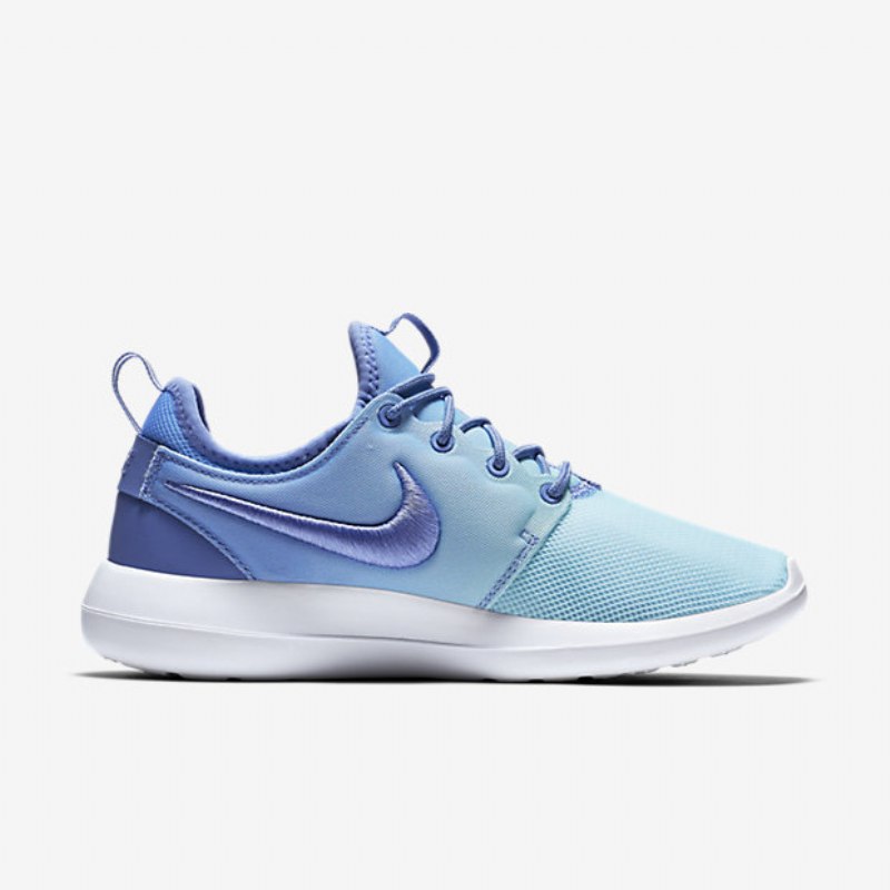 Nike Roshe Two Breathe Shoes Sininen Polarisoitu Solid Blue White