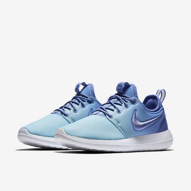 Nike Roshe Two Breathe Shoes Sininen Polarisoitu Solid Blue White