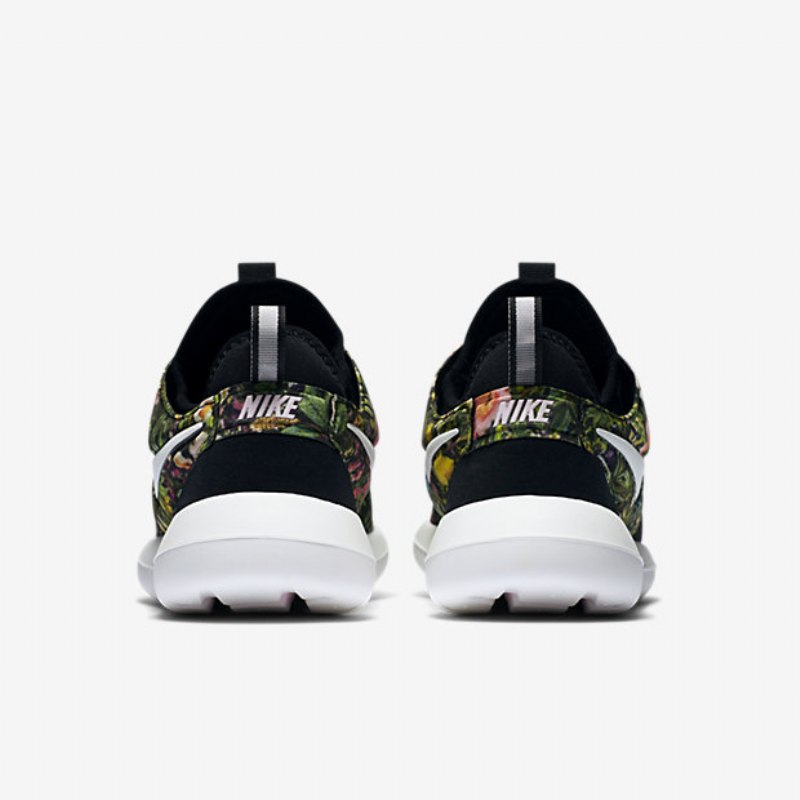 Nike Roshe Two Shoes Black Print Prism Pink White Toppi