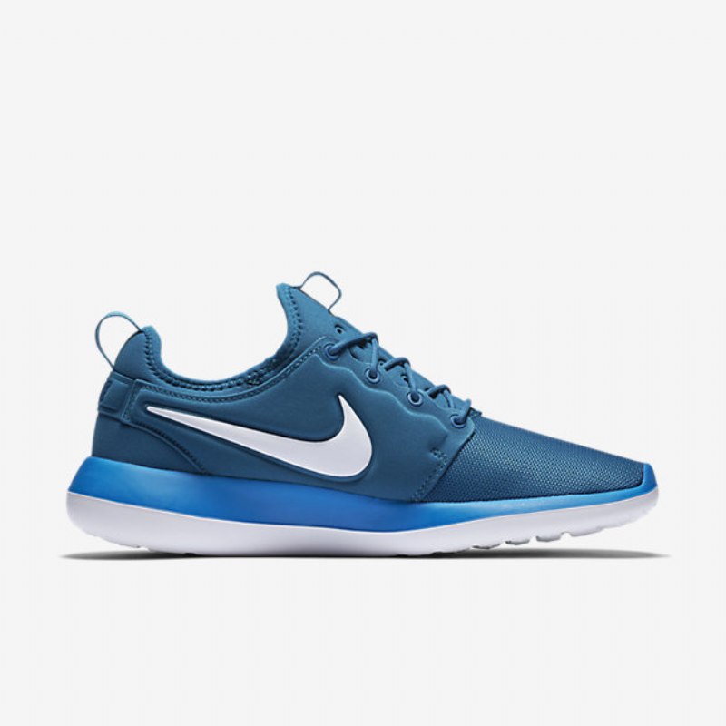Nike Roshe Two Shoes Industrial Blue Photo Electro Vihreä Valkoinen