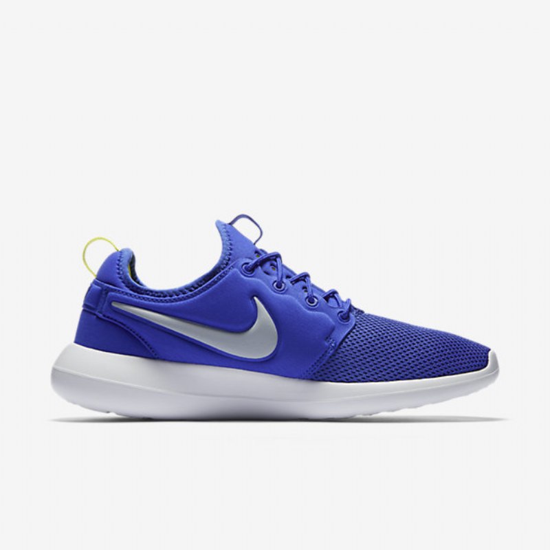 Nike Roshe Two Shoes Sininen Paramount Electrolime White Harmaa Susi