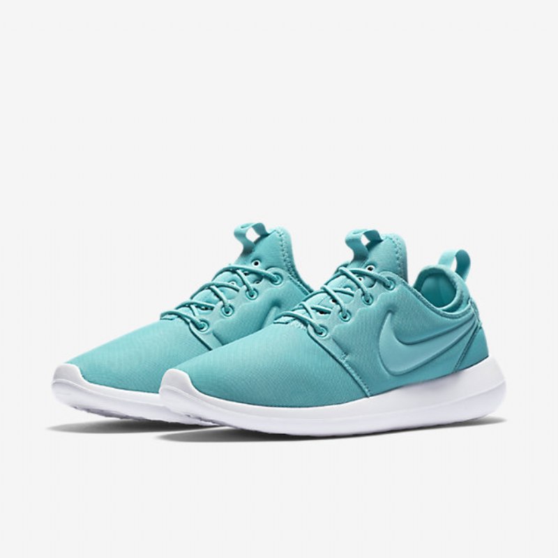 Nike Roshe Two Shoes Teal Washed White