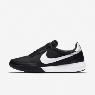 Nike Roshe Waffle Racer Nm Kengät Musta Oranssi Turvallisuusyliopisto Sininen