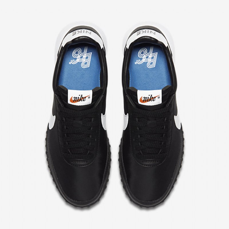 Nike Roshe Waffle Racer Nm Kengät Musta Oranssi Turvallisuusyliopisto Sininen