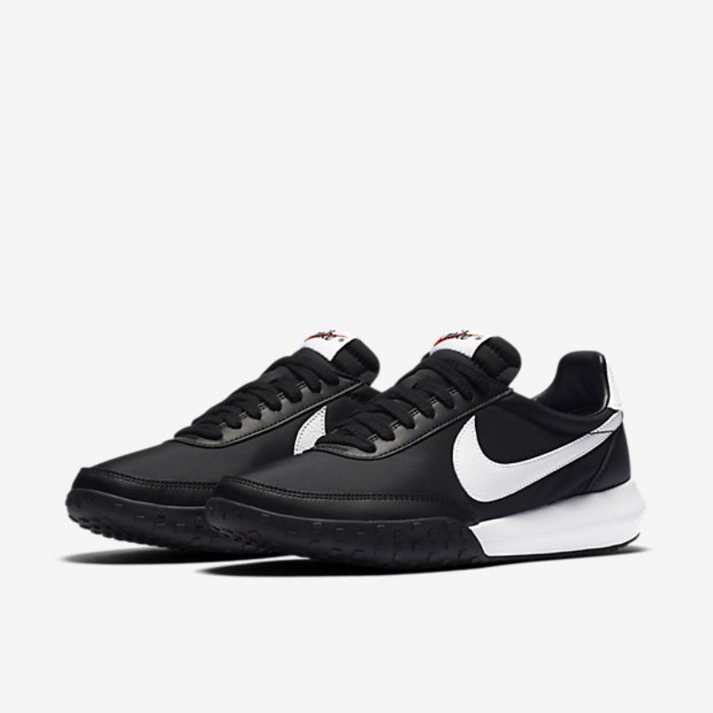 Nike Roshe Waffle Racer Nm Kengät Musta Oranssi Turvallisuusyliopisto Sininen