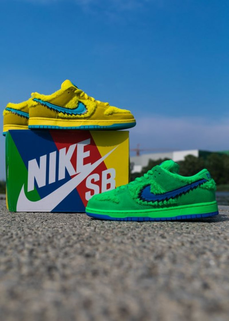 Nike Sb Dunk Low Grateful Dead Bears Green