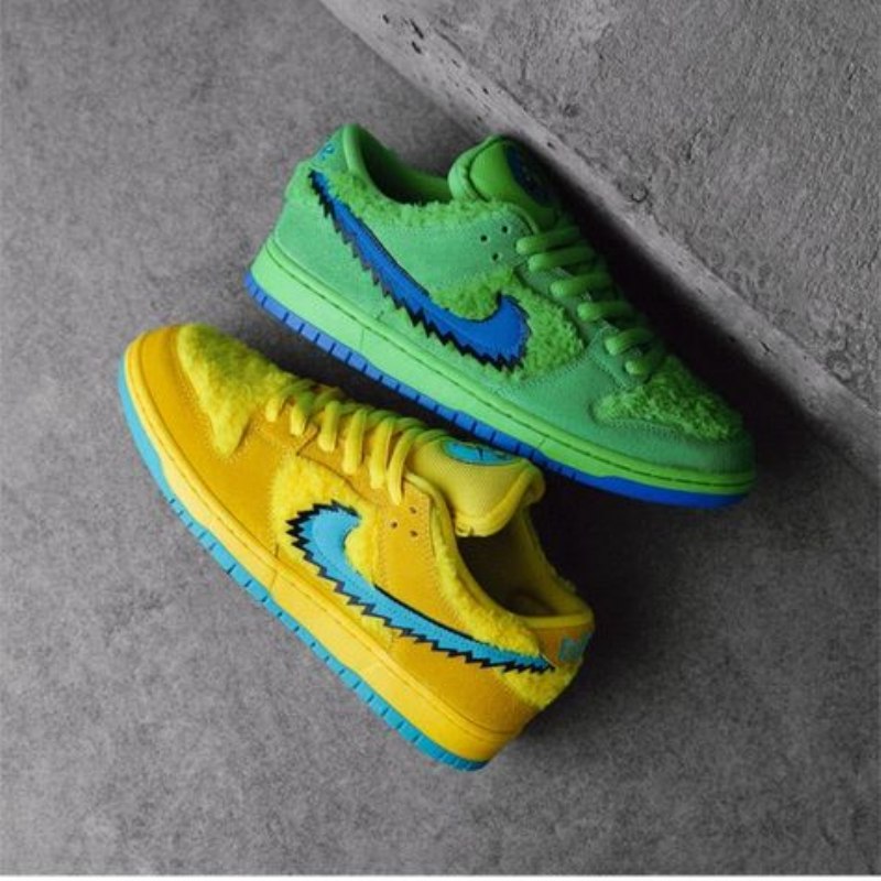 Nike Sb Dunk Low Grateful Dead Bears Green