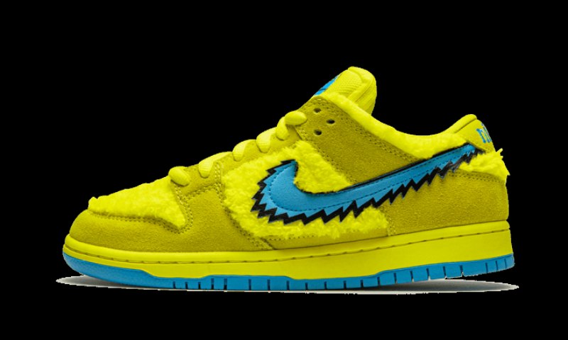 Nike Sb Dunk Low Grateful Dead Bears Yellow