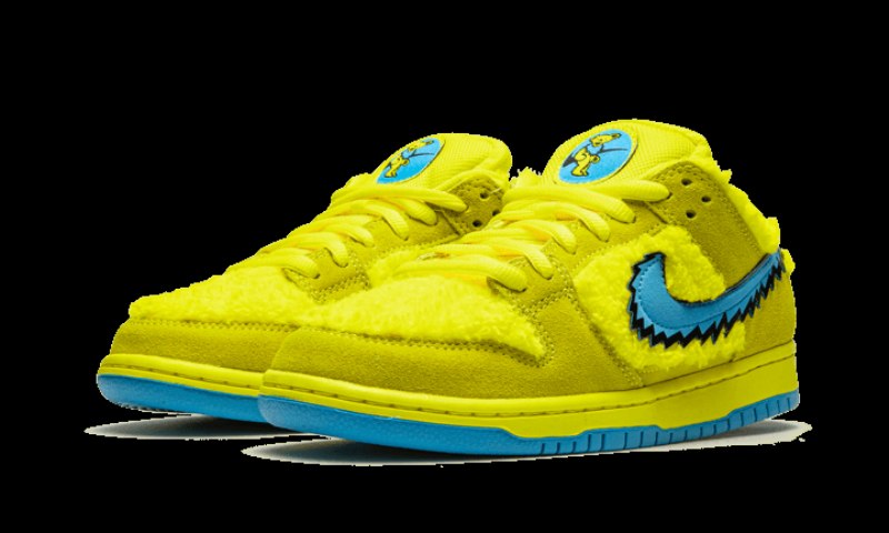 Nike Sb Dunk Low Grateful Dead Bears Yellow