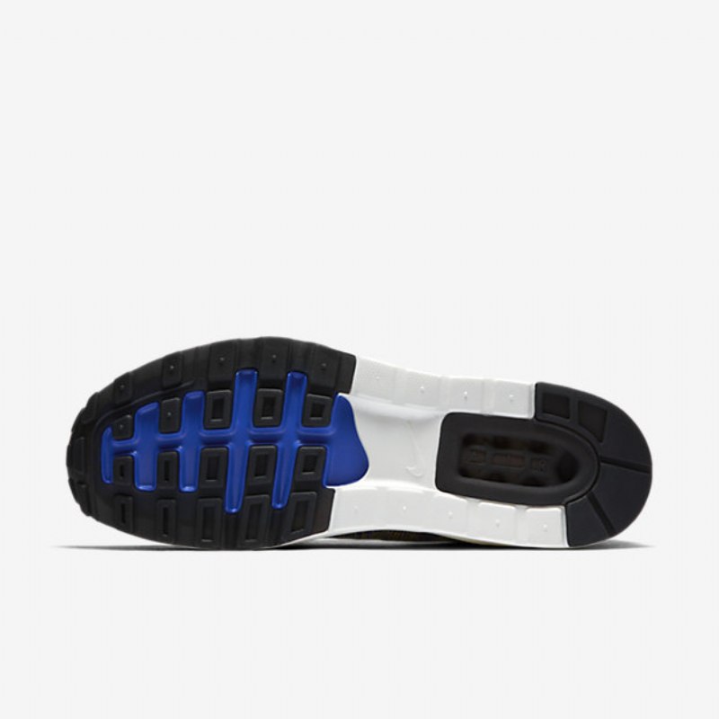Nikelab Kengät Air Max 1 Miesten Flyknit Blue Runner Kirkkaan Violetti Sail Black