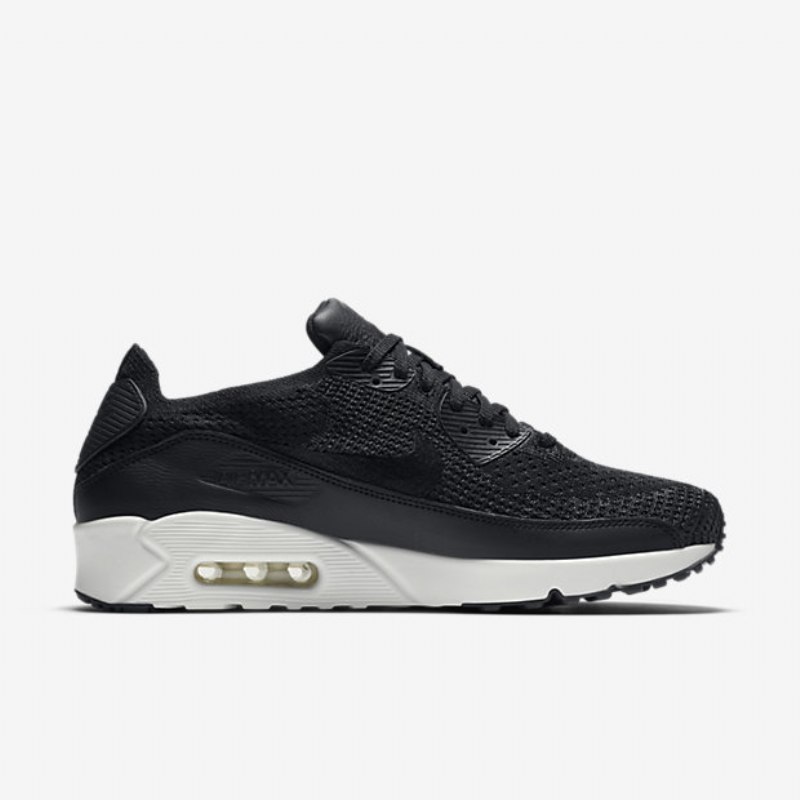 Nikelab Kengät Air Max 90 Miesten Flyknit Black Sail