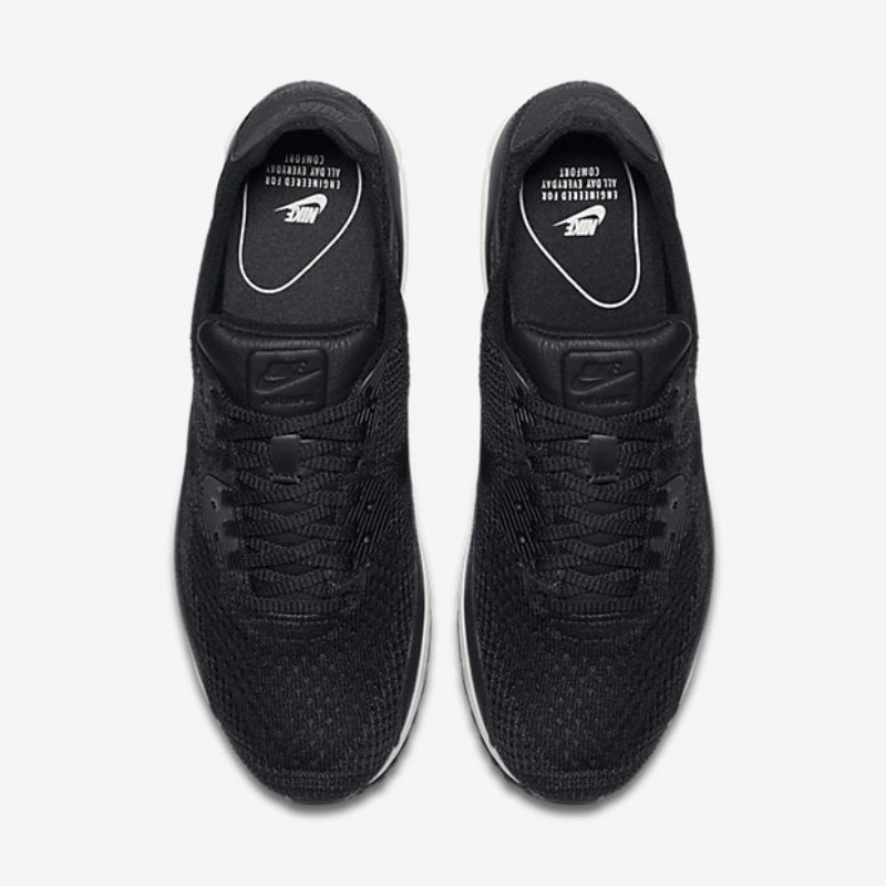 Nikelab Kengät Air Max 90 Miesten Flyknit Black Sail