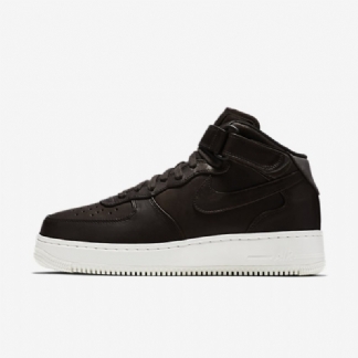 Nikelab Nike Air Force 1 Miesten Musta Samettipurjehdus