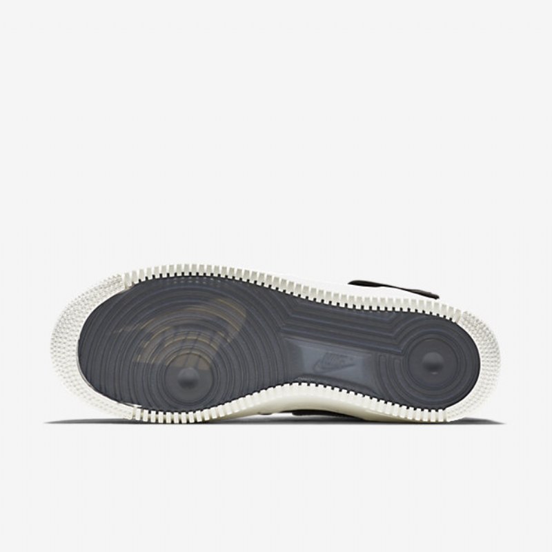 Nikelab Nike Air Force 1 Miesten Musta Samettipurjehdus